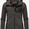 Marikoo Vestes Dextérieur Veste En Polaire Mount Iwaki Femme Anthracite -Marikoo Boutique 01d35b931986c32943cb1ad94e37e585