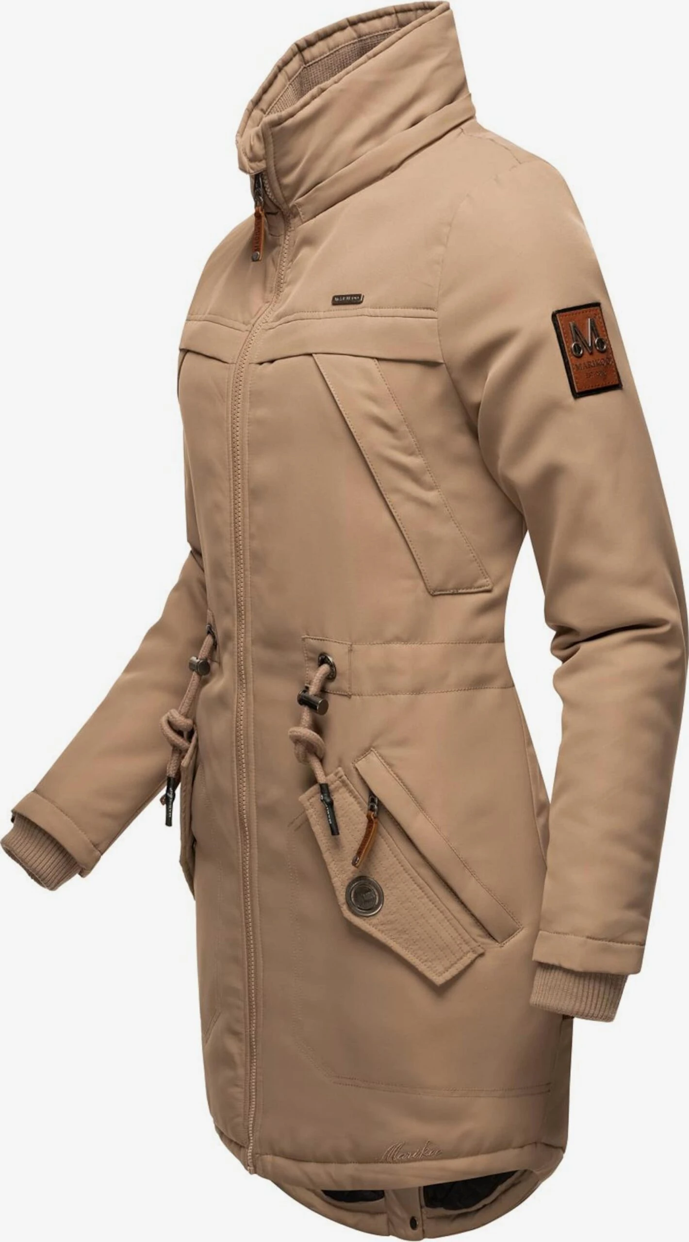 Marikoo Parkas Parka D’hiver Kamii Femme Noisette 6 Marikoo Parkas Parka D’hiver Kamii Femme Noisette – Image 4