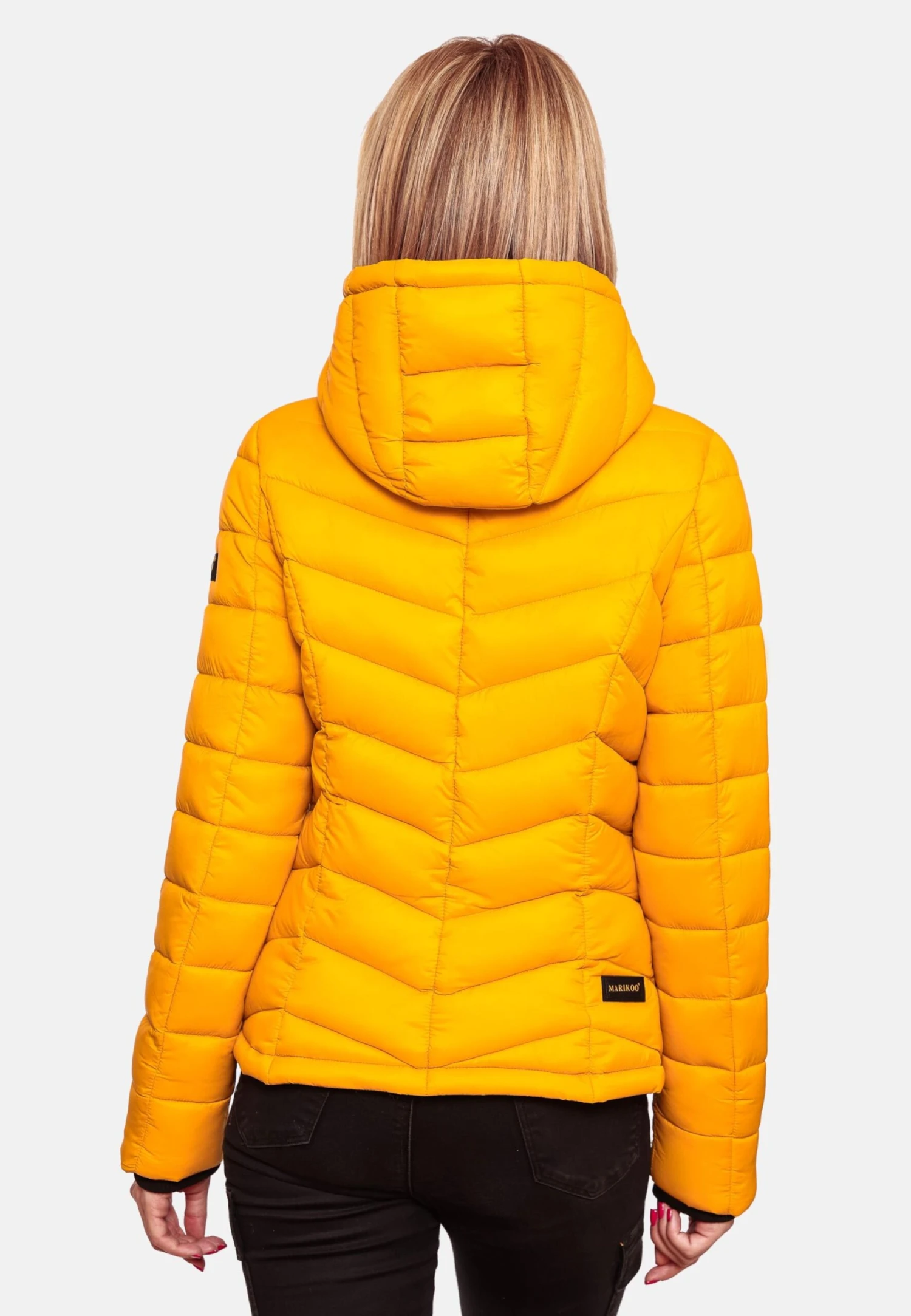 Marikoo Vestes De Mi-saison Veste Mi-saison Kuala Femme Jaune 8 Marikoo Vestes De Mi-saison Veste Mi-saison Kuala Femme Jaune – Image 6