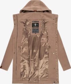 Marikoo Manteaux Dhiver Manteau D’hiver Femme Noisette -Marikoo Boutique 03d10f5f158bd7faabec1f394b0a72a4