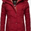 Marikoo Manteaux Courts Manteau D’hiver Femme Rouge Sang 1 Marikoo Manteaux Courts Manteau D’hiver Femme Rouge Sang -Marikoo Boutique 042445bf7b188f90a3de7450b4dcb9f8