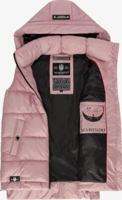 Marikoo Vestes Sans Manches Gilet Zarinaa Femme Rose 12 Marikoo Vestes Sans Manches Gilet Zarinaa Femme Rose -Marikoo Boutique 06aaa8a14b122e4c4bac2a42a58b3a14