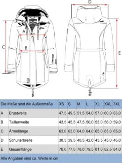 Marikoo Manteaux De Pluie Manteau Fonctionnel Zimtzicke Femme Bleu Marine / Rose -Marikoo Boutique 074cda0962663cb4bc56eff3f947260b