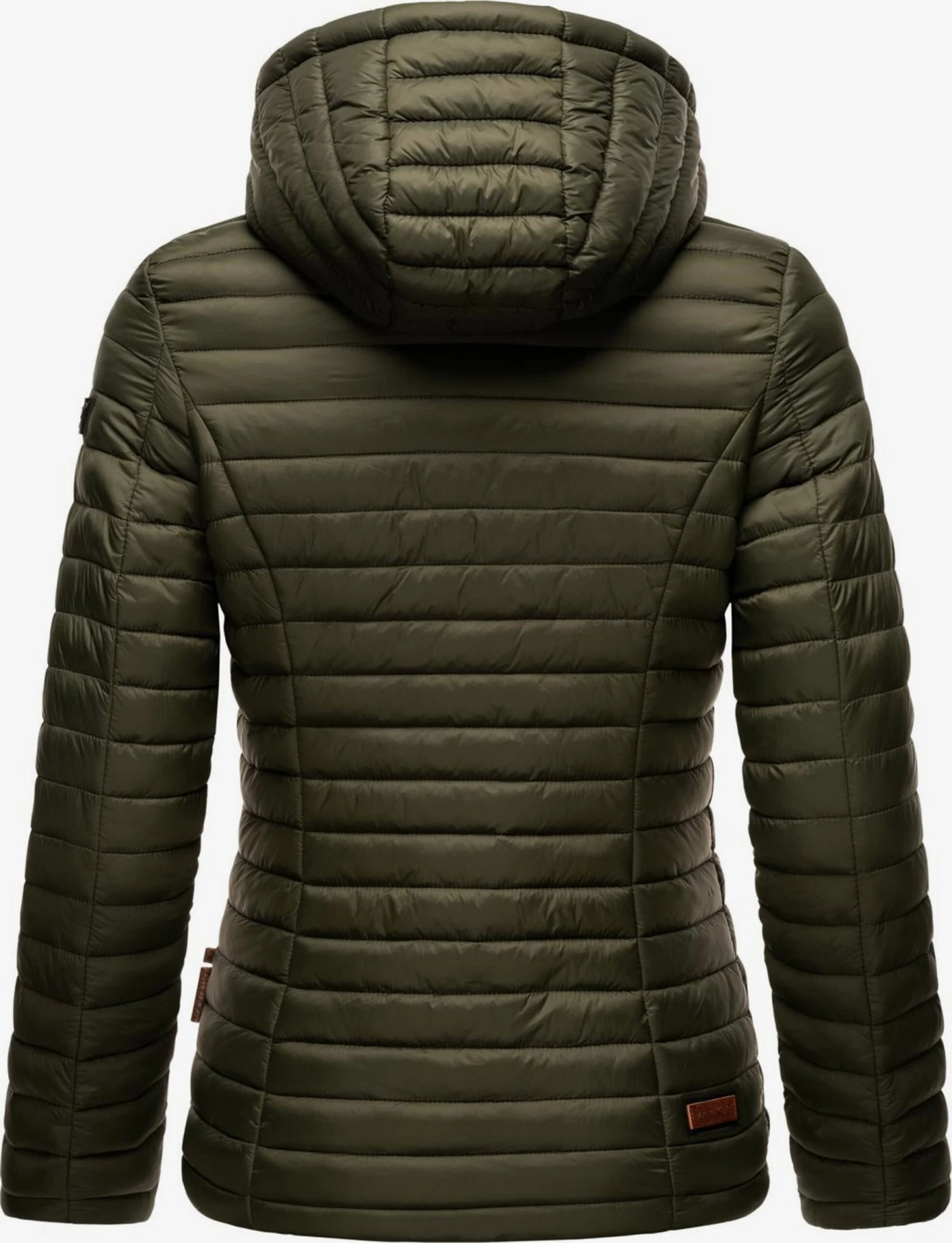 Marikoo Vestes De Mi-saison Veste Mi-saison Asraa Femme Olive 5 Marikoo Vestes De Mi-saison Veste Mi-saison Asraa Femme Olive – Image 3