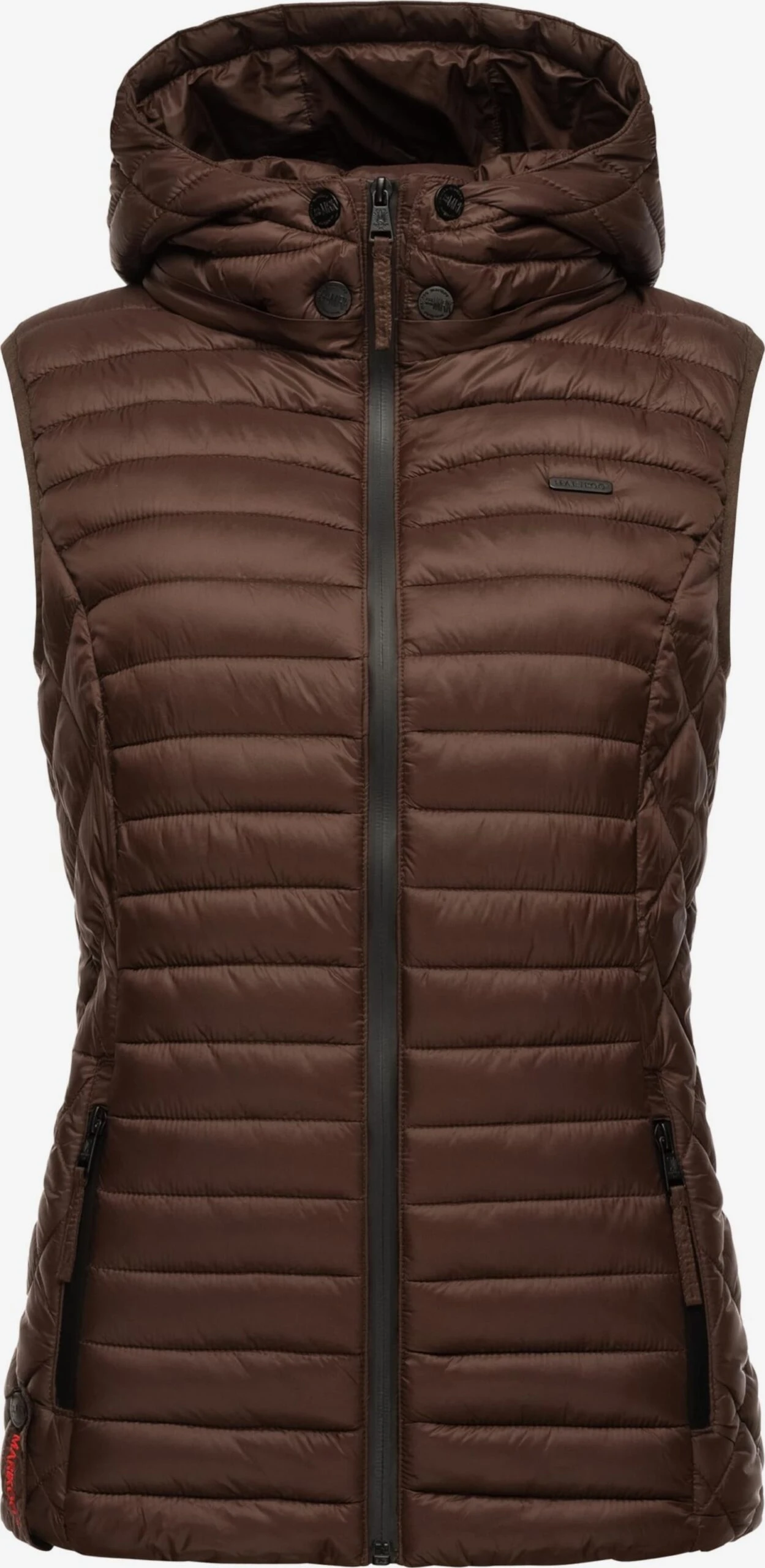 Marikoo Vestes Sans Manches Gilet Hasenpfote Femme Chocolat 3 Marikoo Vestes Sans Manches Gilet Hasenpfote Femme Chocolat