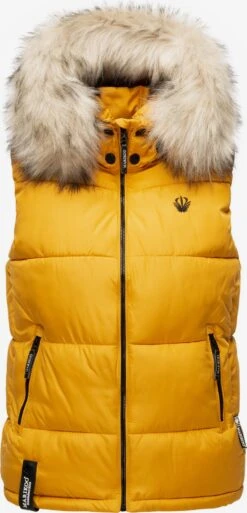 Marikoo Vestes Sans Manches Gilet Eisflöckchen Femme Jaune 17 Marikoo Vestes Sans Manches Gilet Eisflöckchen Femme Jaune -Marikoo Boutique 0c0a6af785f2e75b6347d3a648c1f873