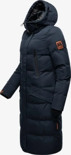 Marikoo Manteaux Dhiver Manteau D’hiver Schneesternchen Femme Bleu Marine -Marikoo Boutique 0cea7e0f43c6652a98e9a15965fd5e58