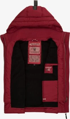 Marikoo Vestes Sans Manches Gilet Taisaa Femme Rouge -Marikoo Boutique 0dabce14a47ca574758bb6194496e00f