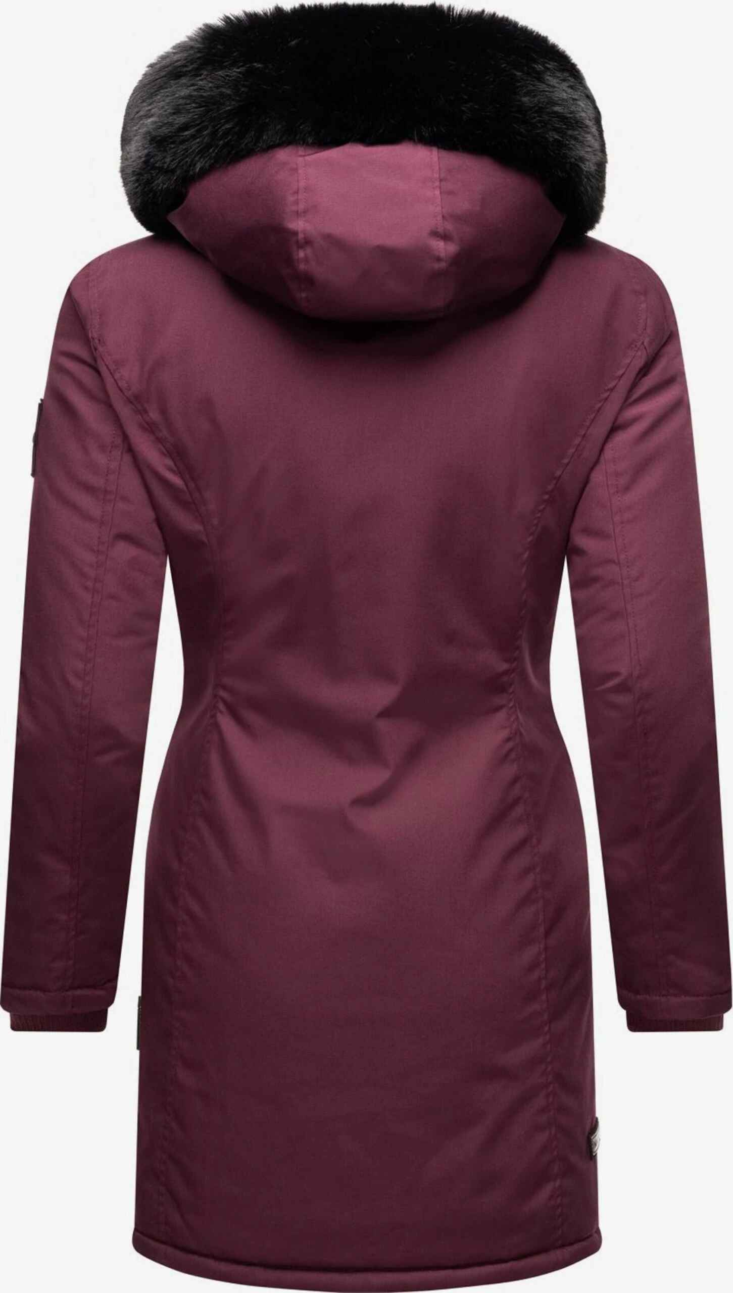 Marikoo Parkas Parka D’hiver Karambaa Femme Lie De Vin 5 Marikoo Parkas Parka D’hiver Karambaa Femme Lie De Vin – Image 3