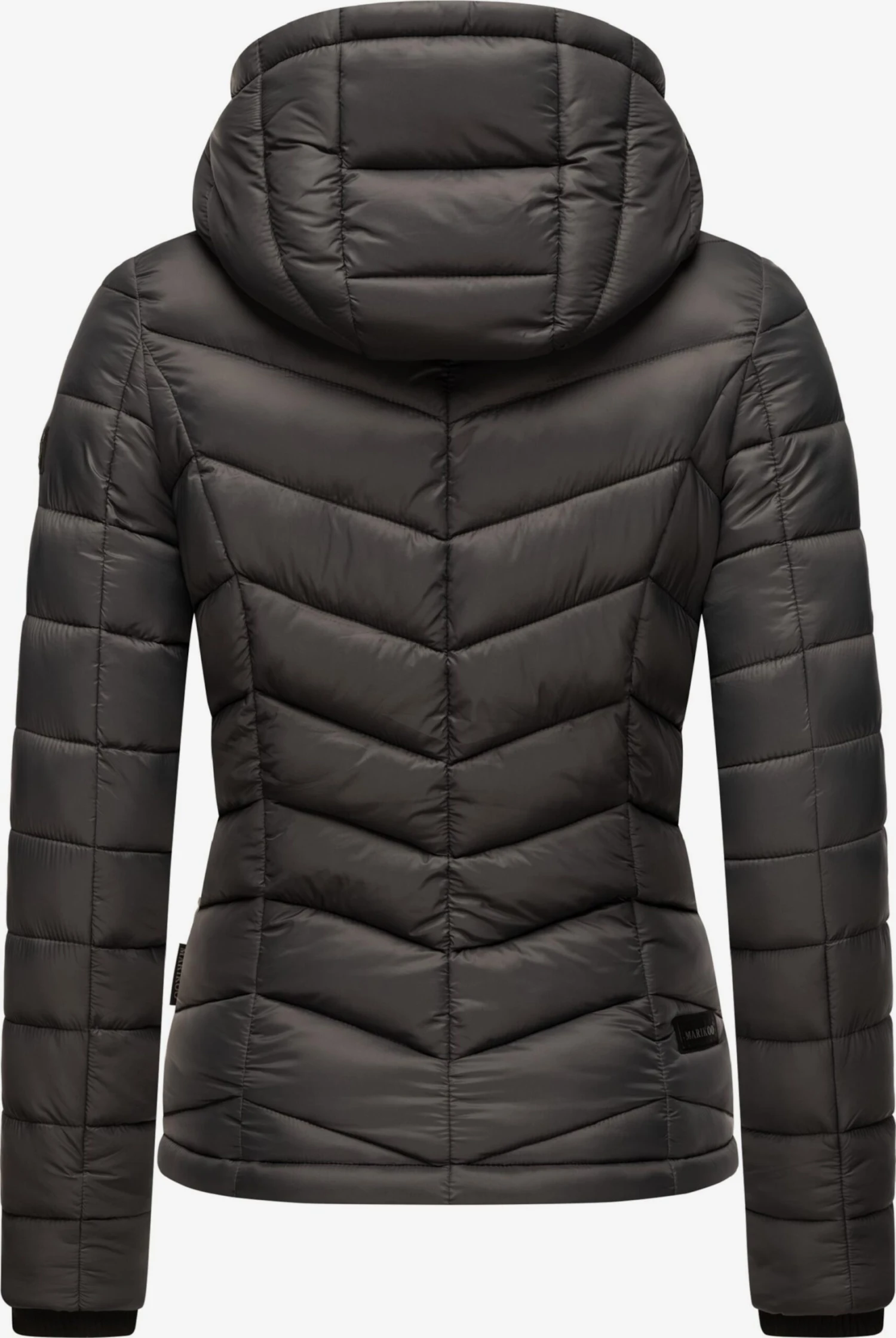 Marikoo Vestes De Mi-saison Veste Mi-saison Kuala Femme Anthracite 5 Marikoo Vestes De Mi-saison Veste Mi-saison Kuala Femme Anthracite – Image 3