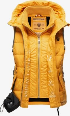 Marikoo Vestes Sans Manches Gilet Taisaa Femme Jaune 12 Marikoo Vestes Sans Manches Gilet Taisaa Femme Jaune -Marikoo Boutique 1402be8530ef0c52d64fc3cdce0a0e55