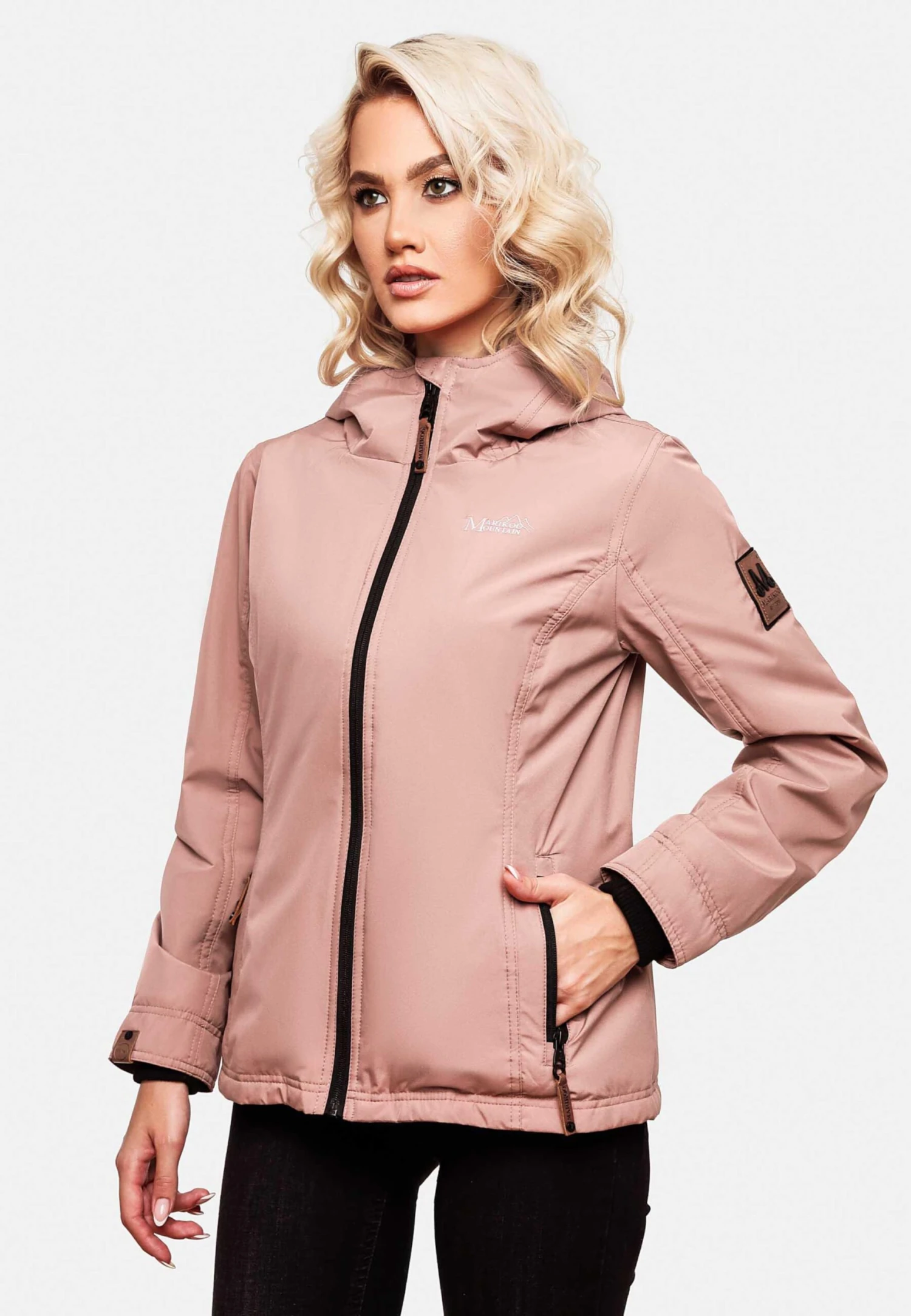 Marikoo Vestes De Mi-saison Veste Mi-saison Brombeere Femme Rose 7 Marikoo Vestes De Mi-saison Veste Mi-saison Brombeere Femme Rose – Image 5