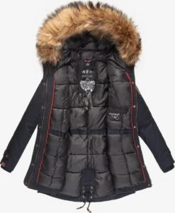 Marikoo Parkas Parka D’hiver Femme Bleu Nuit 12 Marikoo Parkas Parka D’hiver Femme Bleu Nuit -Marikoo Boutique 14dd52b4c55cc540077731e699e0196f