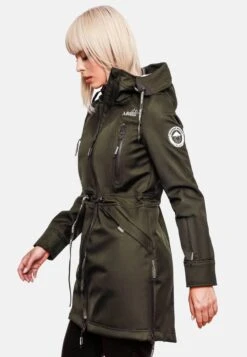 Marikoo Parkas Parka Mi-saison Femme Olive -Marikoo Boutique 14e31f09c428d5bc4823f49f58473025