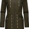 Marikoo Parkas Parka Mi-saison Femme Olive -Marikoo Boutique 16ae4b425d0219909c27650f36edd2b9