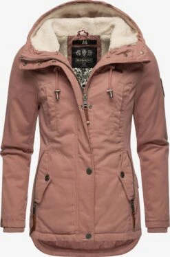 Marikoo Vestes Dhiver Veste D’hiver Bikoo Femme Marron / Rouille