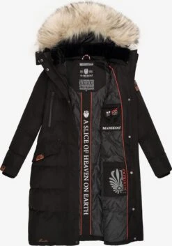 Marikoo Manteaux Dhiver Manteau D’hiver Schneesternchen Femme Noir -Marikoo Boutique 18ae37a68c4530e82d91601f37552966