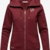 Marikoo Sweats Zippés Veste De Survêtement Setsunaa Femme Bordeaux -Marikoo Boutique 1935626067b73a50b03531bfe4f451e1