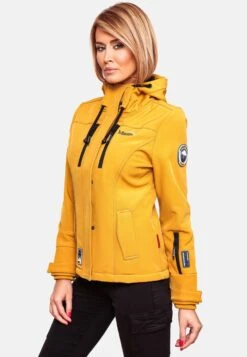 Marikoo Vestes De Mi-saison Veste Mi-saison Kleine Zicke Femme Jaune -Marikoo Boutique 1a142dffb465e8a3fec7633b9c22ab1e