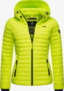 Marikoo Vestes De Mi-saison Veste Mi-saison Samtpfote Femme Vert Fluo