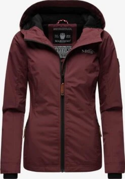 Marikoo Vestes De Mi-saison Veste Mi-saison Brombeere Femme Bordeaux