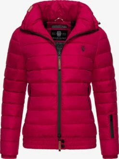 Marikoo Vestes Dhiver Veste D’hiver Poison Femme Framboise