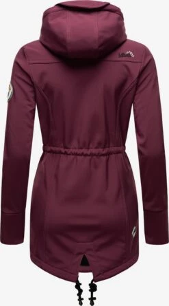 Marikoo Manteaux De Pluie Manteau Fonctionnel Zimtzicke Femme Bordeaux -Marikoo Boutique 1bdca015aa940b5d8da25b87880da5ec