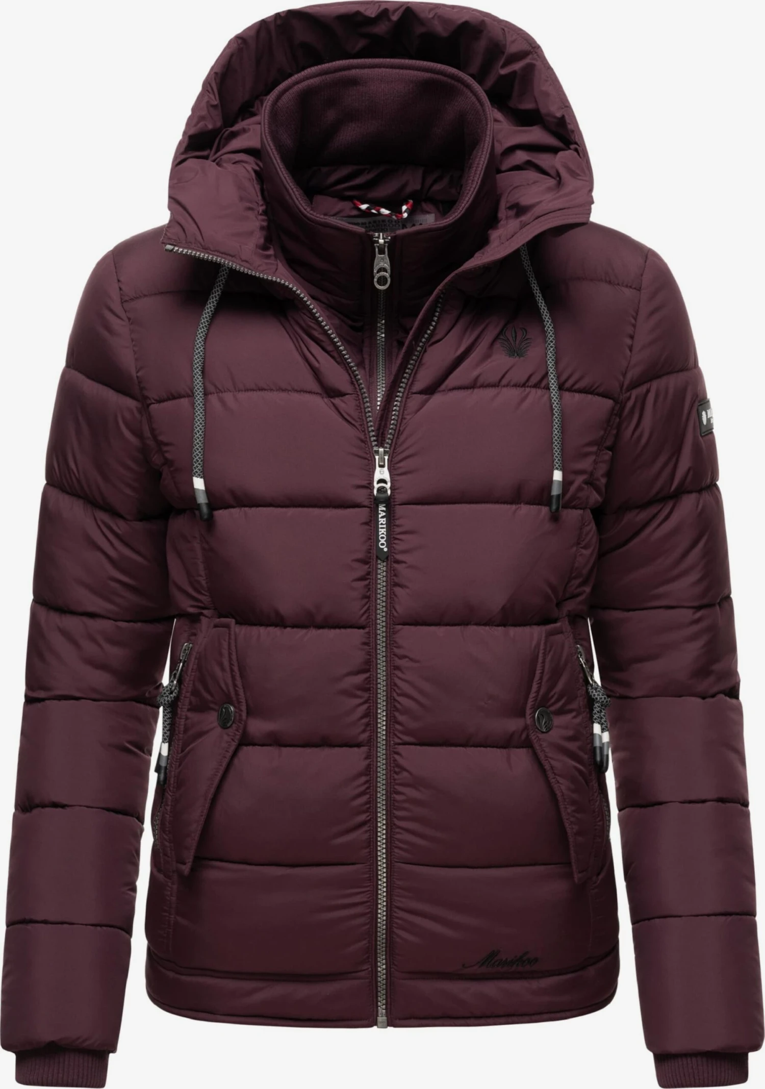 Marikoo Vestes Dhiver Veste D’hiver Taisaa Femme Lie De Vin 3 Marikoo Vestes Dhiver Veste D’hiver Taisaa Femme Lie De Vin