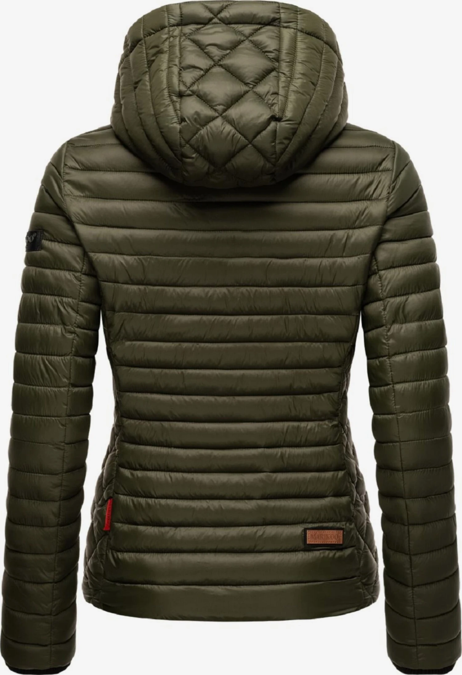 Marikoo Vestes De Mi-saison Veste Mi-saison Samtpfote Femme Olive 5 Marikoo Vestes De Mi-saison Veste Mi-saison Samtpfote Femme Olive – Image 3