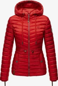 Marikoo Vestes De Mi-saison Veste Mi-saison Aniyaa Femme Rouge -Marikoo Boutique 1f683214336041abc98f2124fe87d6bb