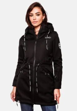 Marikoo Parkas Parka Mi-saison Femme Noir 16 Marikoo Parkas Parka Mi-saison Femme Noir -Marikoo Boutique 1f9c52bae3da60fc75d2708a770acb4d
