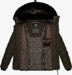 Marikoo Vestes Dhiver Veste D’hiver Qesraa Femme Anthracite -Marikoo Boutique 204f91aba11b9cf59bff7abff45b71e8