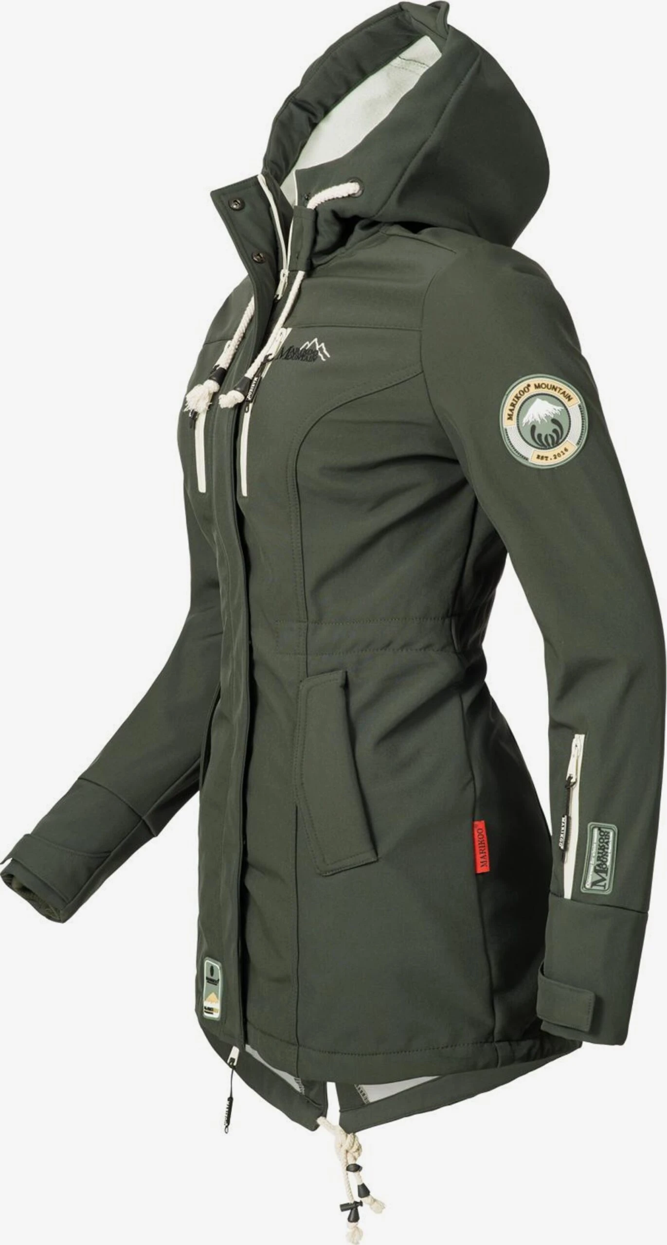 Marikoo Manteaux De Pluie Manteau Fonctionnel Zimtzicke Femme Kaki 5 Marikoo Manteaux De Pluie Manteau Fonctionnel Zimtzicke Femme Kaki – Image 3