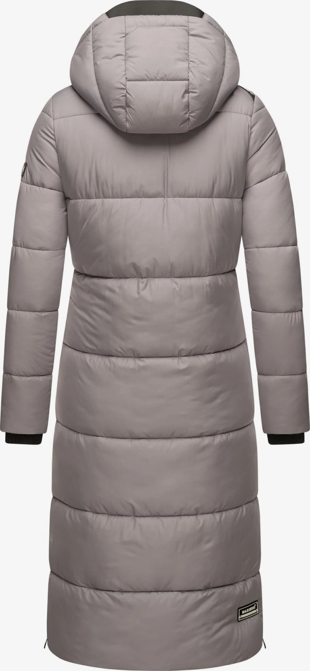Marikoo Manteaux Dhiver Manteau D’hiver Femme Gris 5 Marikoo Manteaux Dhiver Manteau D’hiver Femme Gris – Image 3