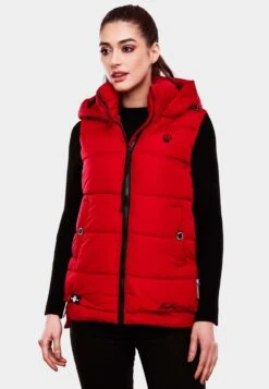 Marikoo Vestes Sans Manches Gilet Zarinaa Femme Rouge 14 Marikoo Vestes Sans Manches Gilet Zarinaa Femme Rouge -Marikoo Boutique 2149ebe605df7ec3232acc785a209910