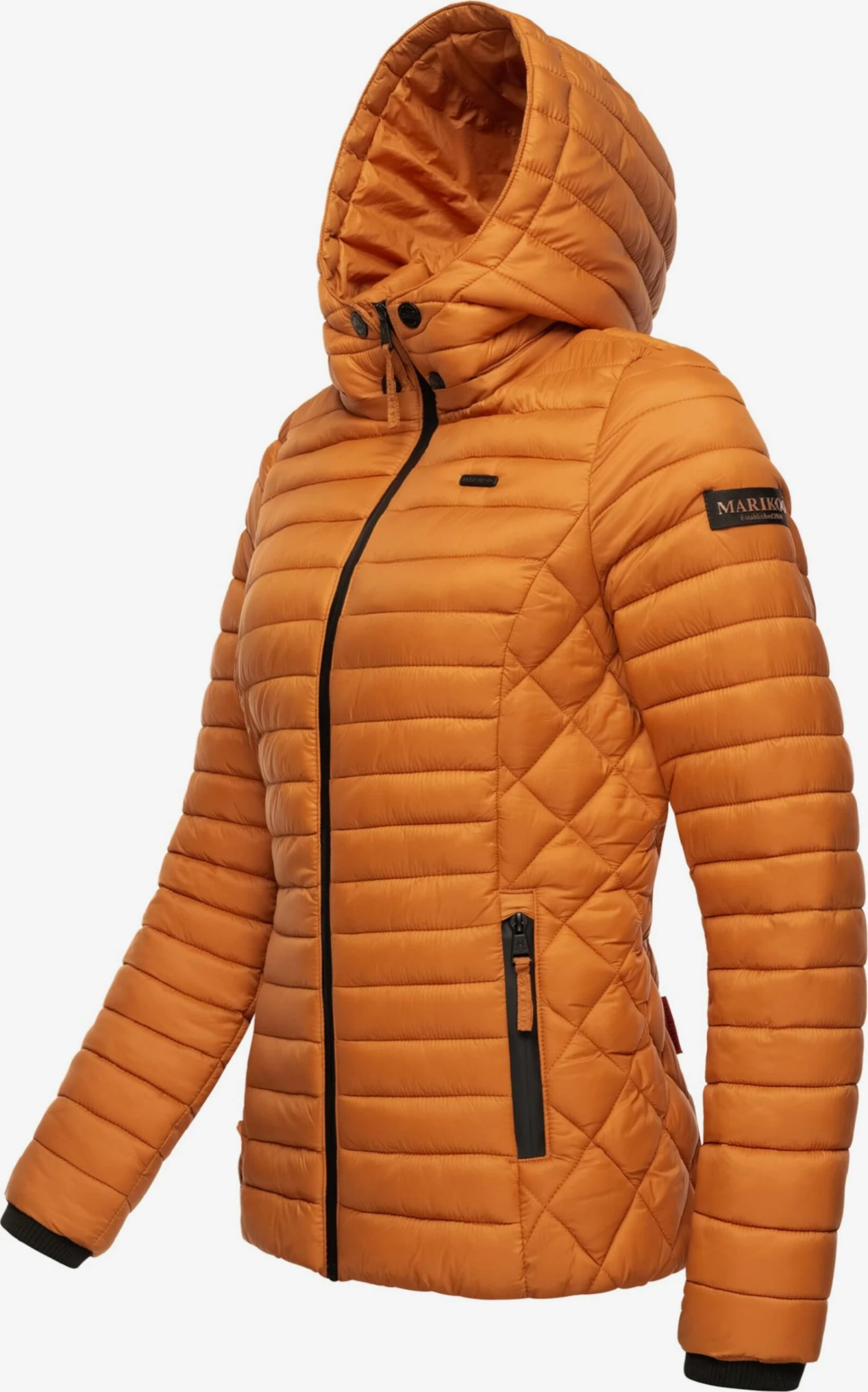 Marikoo Vestes De Mi-saison Veste Mi-saison Samtpfote Femme Caramel 4 Marikoo Vestes De Mi-saison Veste Mi-saison Samtpfote Femme Caramel – Image 2