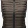 Marikoo Vestes Sans Manches Gilet Hasenpfote Femme Anthracite