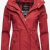 Marikoo Parkas Parka Mi-saison Nyokoo Femme Rouge -Marikoo Boutique 24fc36eefde0cdd587e6273284d5789f