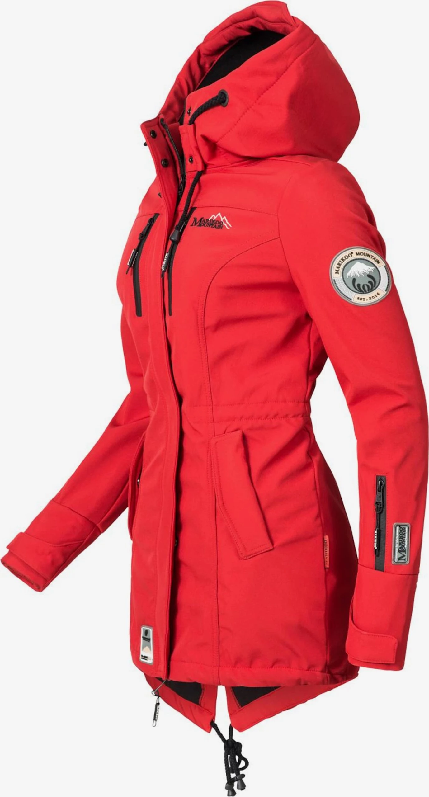 Marikoo Manteaux De Pluie Manteau Fonctionnel Zimtzicke Femme Rouge Clair 5 Marikoo Manteaux De Pluie Manteau Fonctionnel Zimtzicke Femme Rouge Clair – Image 3