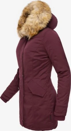 Marikoo Parkas Parka D’hiver Karmaa Femme Lie De Vin -Marikoo Boutique 2703a6ae31236f50e92b6ad1fc3aff68