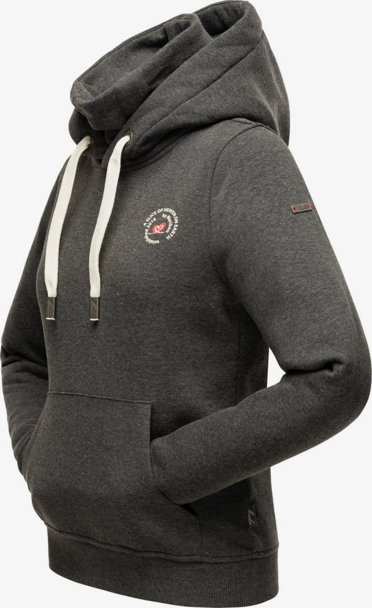 Marikoo Sweats à Capuche Sweat-shirt Chihiroo Femme Gris Foncé 4 Marikoo Sweats à Capuche Sweat-shirt Chihiroo Femme Gris Foncé – Image 2