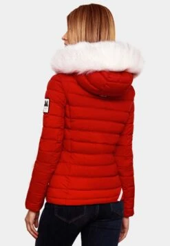 Marikoo Vestes Dhiver Veste D’hiver Nasriin Femme Rouge -Marikoo Boutique 281e2f230eb03d3e9e439329cda9ab35