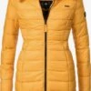 Marikoo Manteaux Courts Manteau D’hiver Abendsternchen Femme Jaune Dor -Marikoo Boutique 2a45874ef8c69483484b698fe7c0845c
