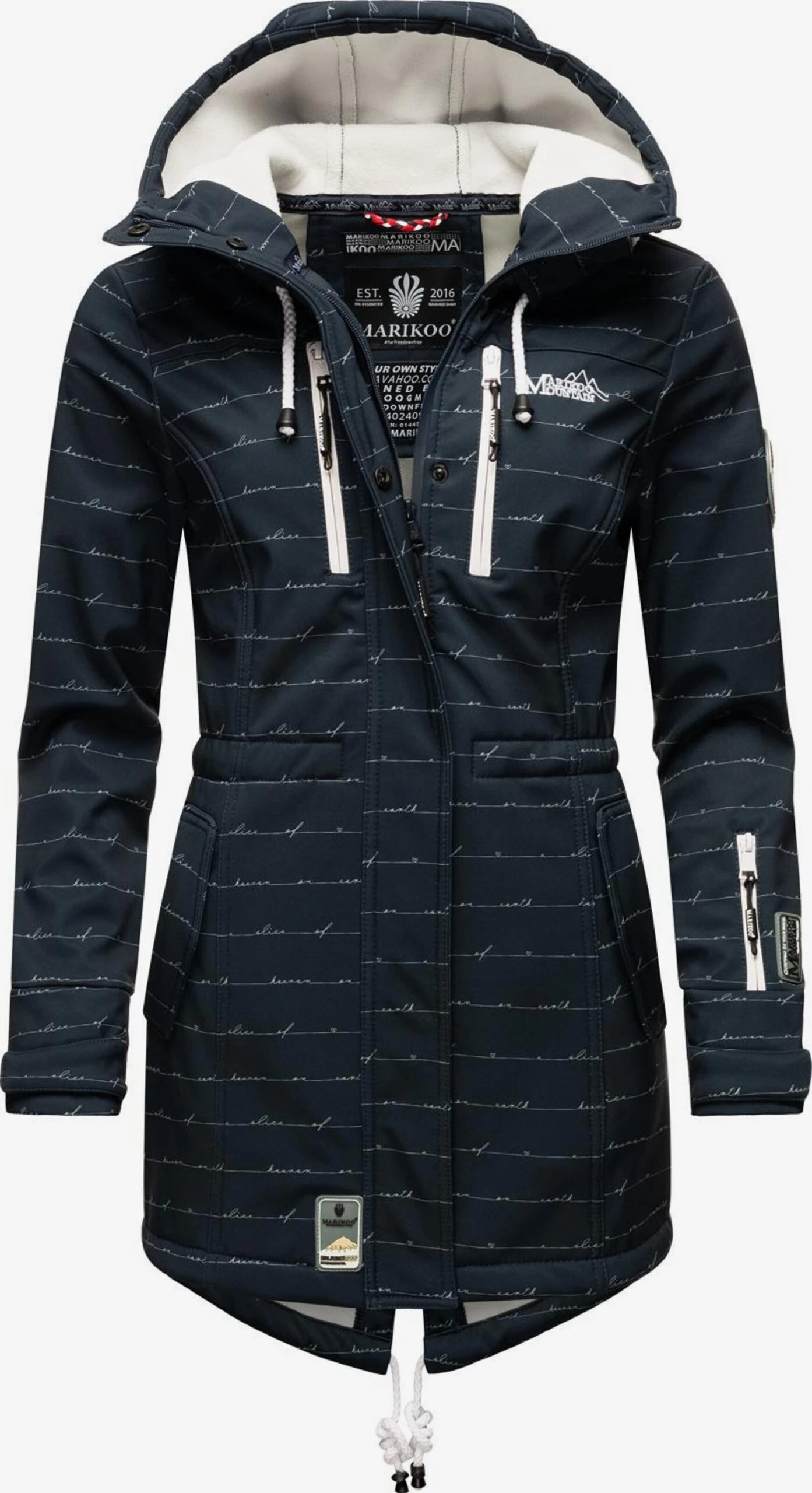 Marikoo Manteaux De Pluie Manteau Fonctionnel Zimtzicke Femme Bleu Marine 3 Marikoo Manteaux De Pluie Manteau Fonctionnel Zimtzicke Femme Bleu Marine