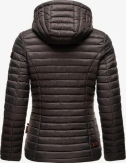 Marikoo Vestes De Mi-saison Veste Mi-saison Asraa Femme Anthracite -Marikoo Boutique 2e3ca372a6f9ec73a80631b01aa7168a