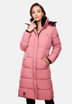 Marikoo Manteaux Dhiver Manteau D’hiver Femme Rose -Marikoo Boutique 2f150a3cc933fa130e825cfb46b54a16