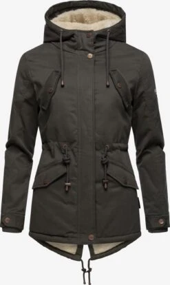 Marikoo Vestes Dhiver Veste D’hiver Manolya Femme Anthracite -Marikoo Boutique 30bbe19bb966a7e3f7759137b7b51c1b