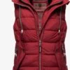 Marikoo Vestes Sans Manches Gilet Taisaa Femme Rouge