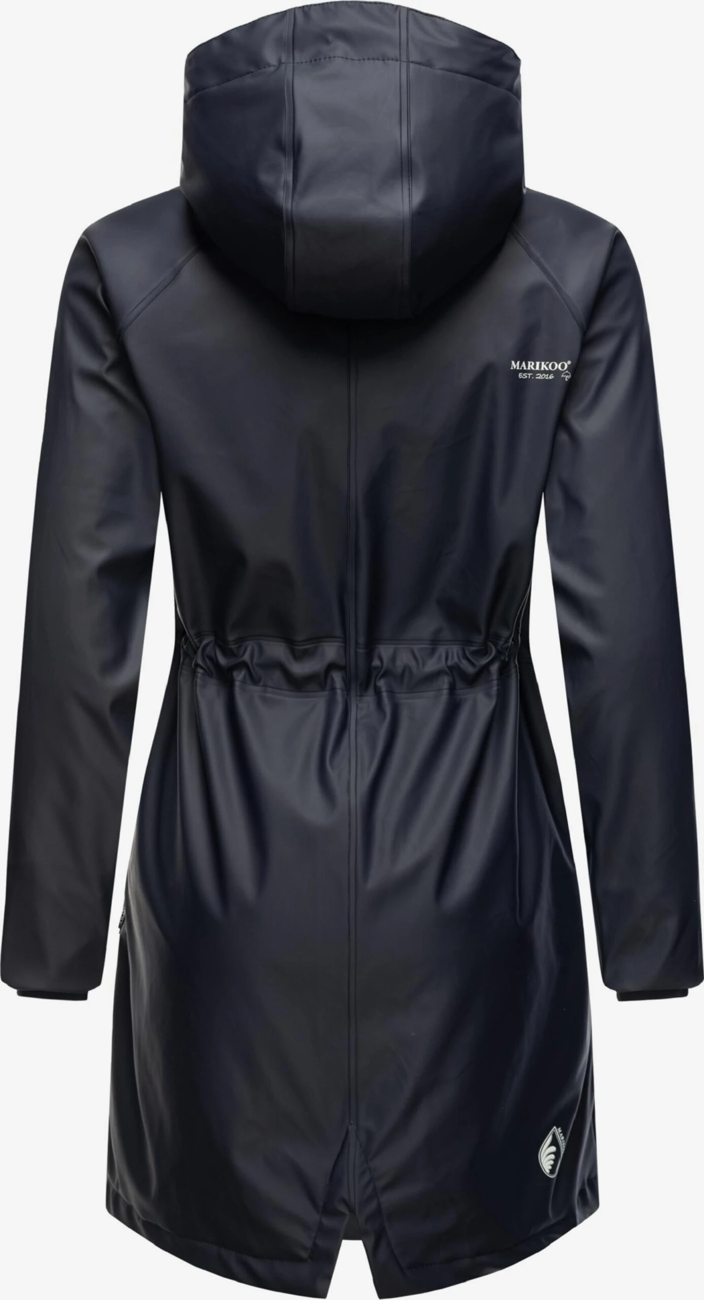 Marikoo Manteaux De Pluie Manteau Fonctionnel Femme Bleu Marine 5 Marikoo Manteaux De Pluie Manteau Fonctionnel Femme Bleu Marine – Image 3