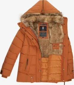 Marikoo Vestes Dhiver Veste D’hiver Nekoo Femme Cognac / Noisette -Marikoo Boutique 3224e1a1cb9f3a5d56d478a06ba188f6